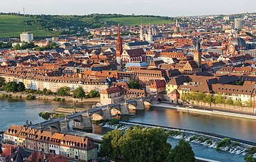 Würzburg, Panoramablick